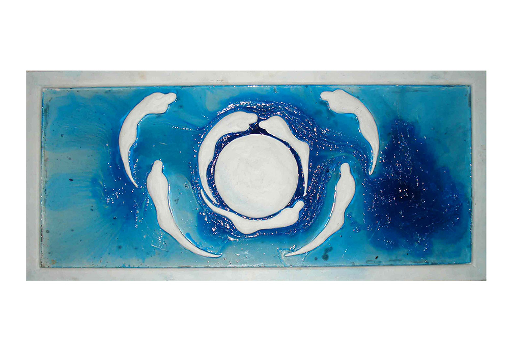 روح های عاشق ,120*50 , رزین , 2010